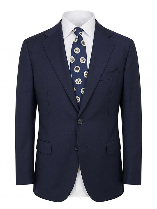 Abito Sartoriale Blu con Rever Classico