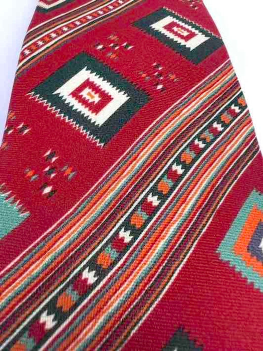 Drake's Cravatta di Seta Navajo
