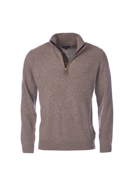 Barbour Maglione Mezza Zip Tartan Check - menINOUTfit.com
 - 1