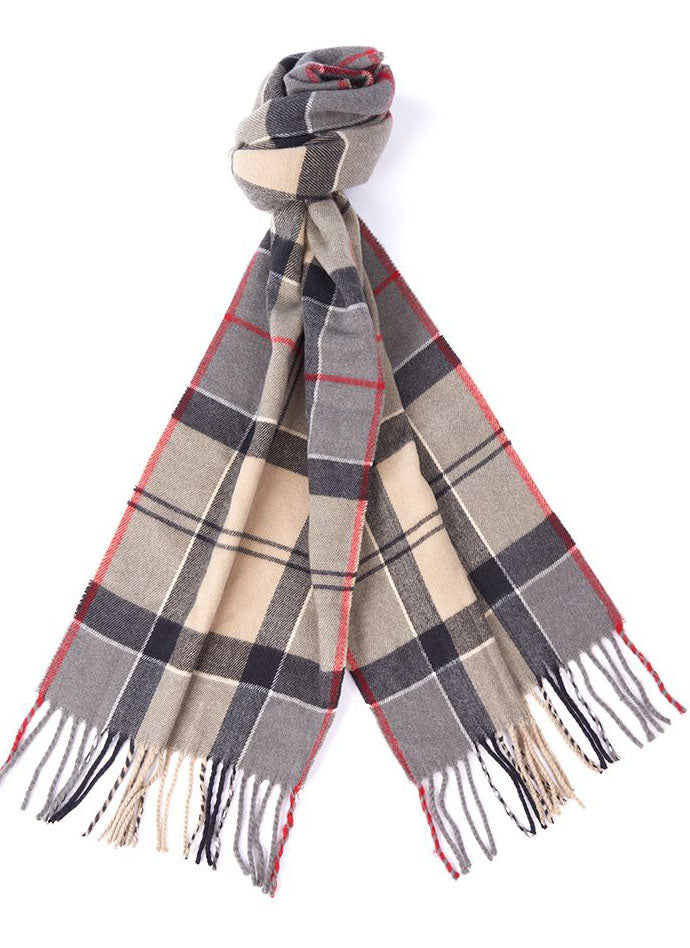 Barbour Sciarpa Tartan Beige